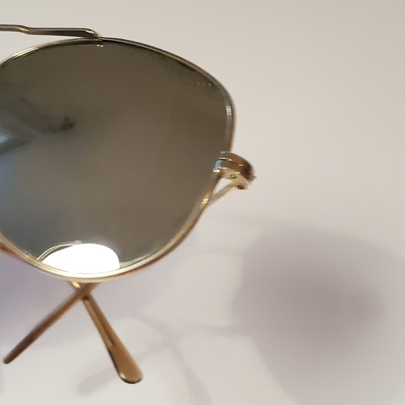 Vintage Sun-Ray Taiwan Mirror Aviator Sunglasses - Picture 13 of 15